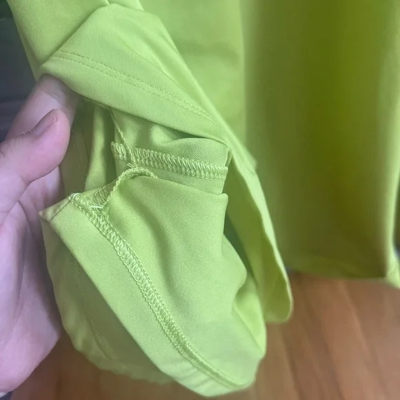 Sunday Best Vibrant Yellow green Mini Dress - Picture 7 of 7